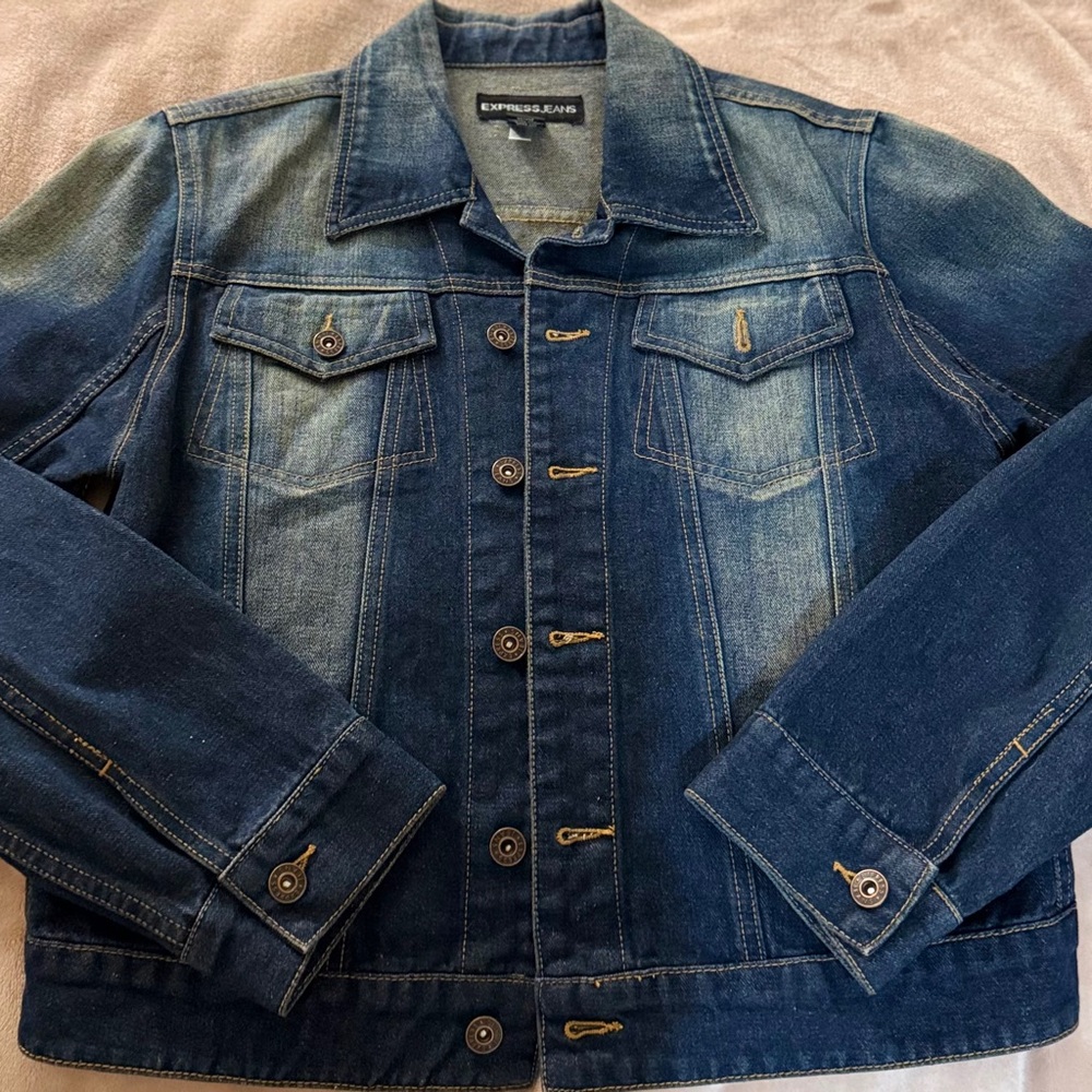 Blue Denim Trucker Jacket